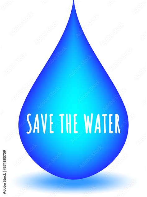 Save The Water Infographic Save The Worldwater Drop Natural Aqua