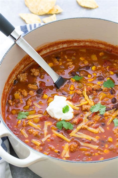 Find healthy, delicious ground beef recipes, from the food and nutrition experts at eatingwell. The best taco soup made with simple ingredients, including ...