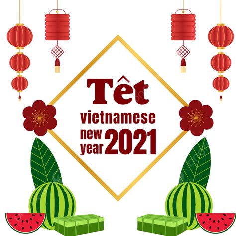 Tet New Year Vector Hd Png Images Vector Decoration Lamp Happy Tet