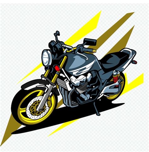 Motorcycle Vector Premium Download