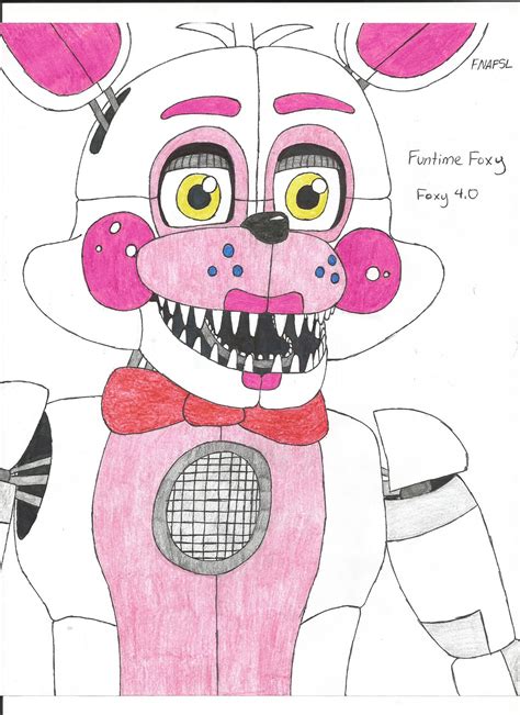 Funtime Foxy Drawing 22 Images Result Koltelo