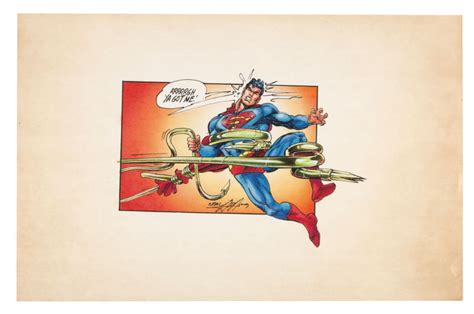 Hakes Neal Adams Original Superman Specialty Art