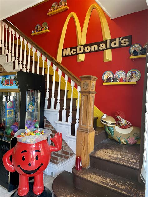 Fast Food Fan 31 Transforms Home Into A Mcdonalds Shrine With