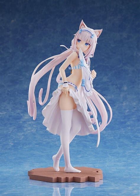 Anime Nekopara Vanilla Dress 17 Scale Ver Pvc Figure New No Box 24cm Ebay