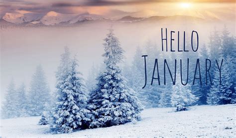 Hello January Images Free Download January Wallpaper January