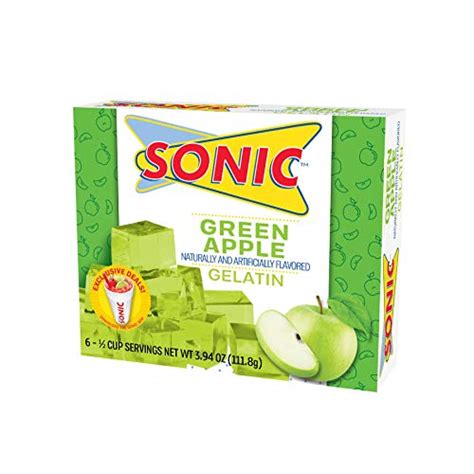 Sonic Gelatin Green Apple Watermelon Ocean Wave Cherry Limeade 3