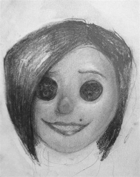 Coraline Mother Drawing