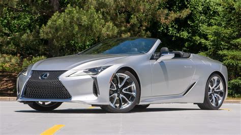 2021 Lexus Lc 500 Convertible First Drive Review Its A Natural