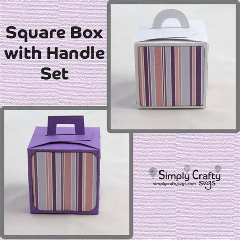 Octagon Box With Handle Svg File Simply Crafty Svgs My Xxx Hot Girl