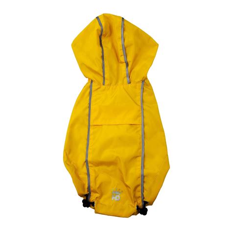 The Hip Doggie Designer Collection Of Reversible Raincoats Are Solid On