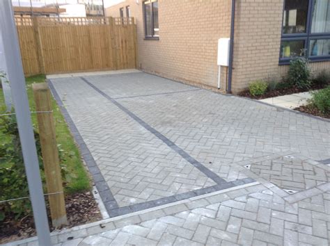 Grey And Charcoal Block Paving In Orpington Laid In July 2014 Block