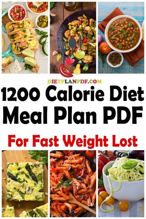 1200 Calorie Diet Meal Plan Pdf 1200 Calorie Diet Meal Plan 1200
