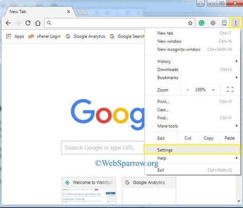 How To Enable And Disable JavaScript In Chrome Websparrow