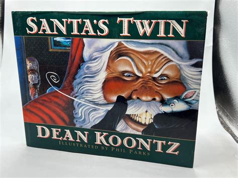 Classic Kids Christmas Book Santas Twin Dean Koontz Signed