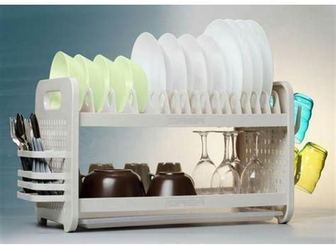 Buy best plastic plate rack with escrow buyer protection. Qasa 2 Tier Ceramic Dish Drainer And Plate Rack price from ...