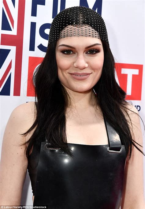 Jessie J Rocks Jumpsuit At Event Honoring Oscar Nominees Daily Mail