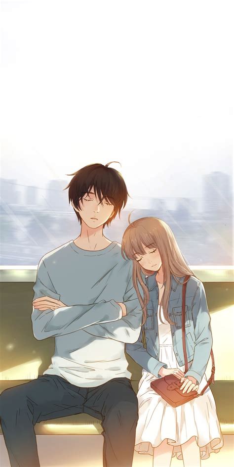 19 Couple Anime Pasangan Terpisah Rian Gambar