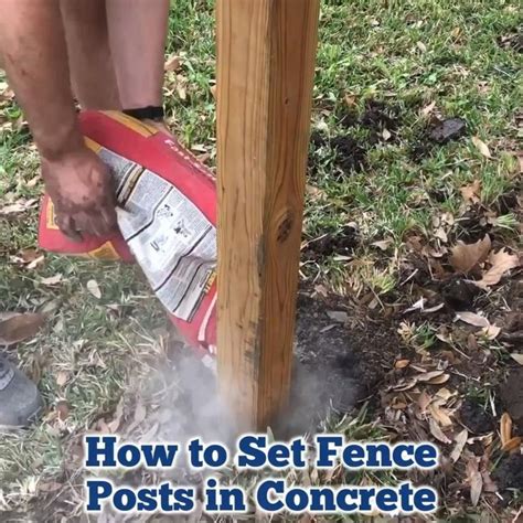 List Of How To Fit Concrete Fence Posts Ideas