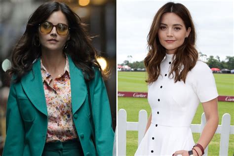 Doctor Who Star Jenna Coleman Looks Chic While Filming New Bbc Crime