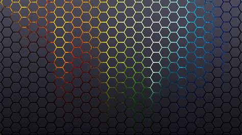 Free Download Glowing Hexagon Pattern Wallpaper 14428 1920x1080 For