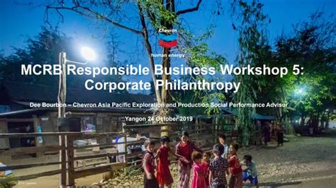 Corporate Philanthropy Ppt