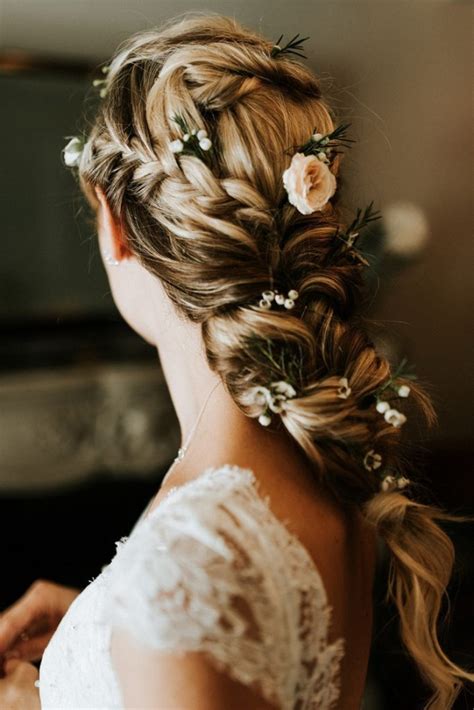 View Loose Braided Wedding Hair Pics Hairstyles For Beautiful Wedding