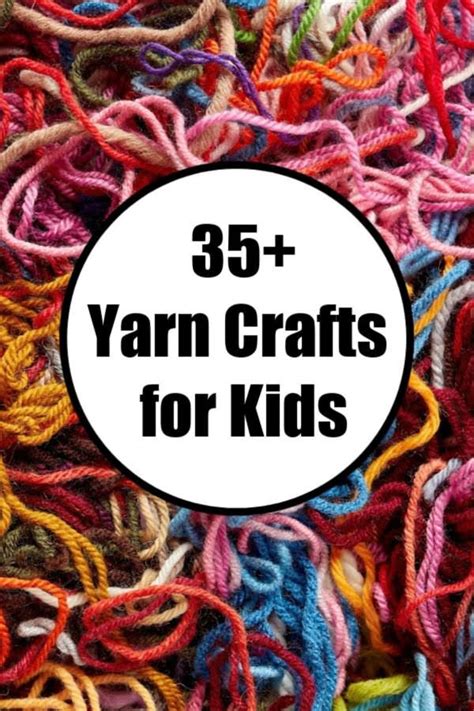 10 Easy Yarn Crafts For Kids Hajisandip