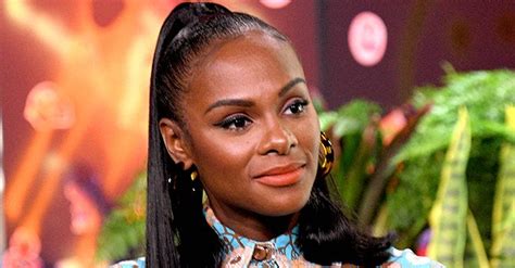 tika sumpter from mixed ish flaunts her flawless skin in off shoulder outfit in recent pic