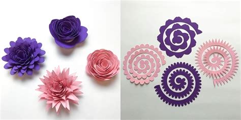 Flores De Papel Para Imprimir
