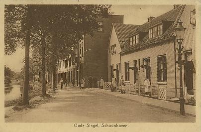 Foto S Schoonhoven Oude Singel Genealogievhbs