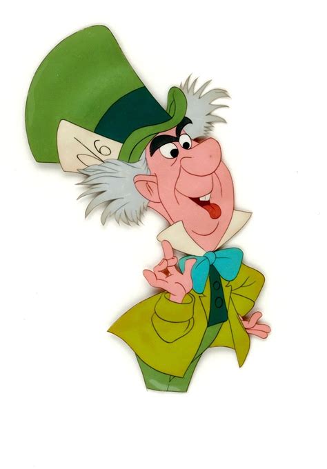 The Mad Hatter ~ Alice In Wonderland Animation Cel Walt Disney