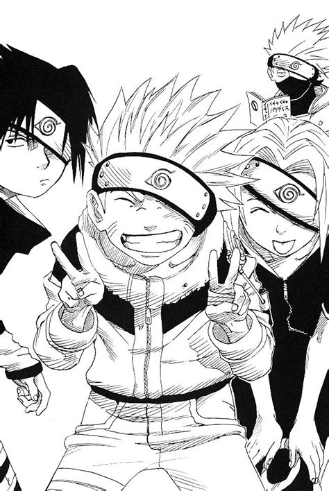 Team 7 Naruto Manga Otaku Pinterest Naruto Manga And Anime