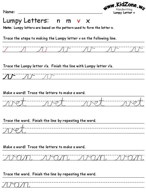 Cursive Handwriting Worksheets Free Printable Cursive Writing Year 3