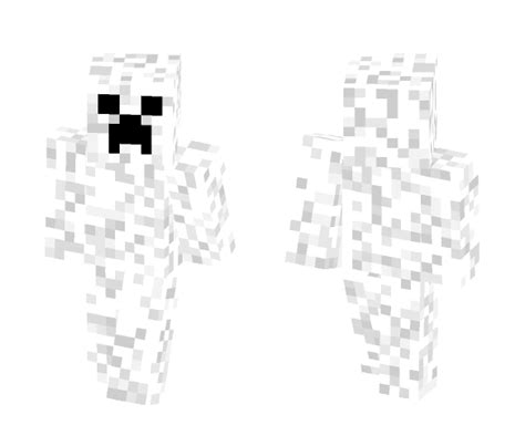 Download White Creeper Minecraft Skin For Free Superminecraftskins