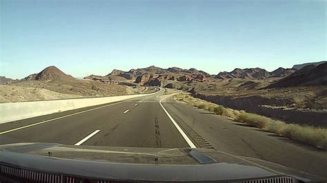 Driving Between Kingman Az And Las Vegas Nv On Route 93 Youtube