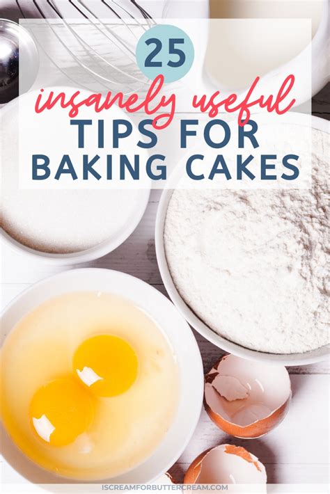 25 Insanely Useful Tips For Baking Cakes I Scream For Buttercream