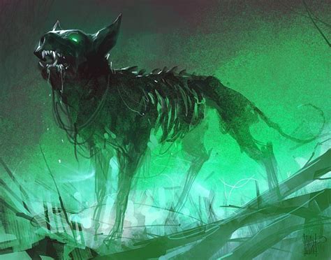 Hellhound Mythical Creatures Art Mythological Creatures Fantasy