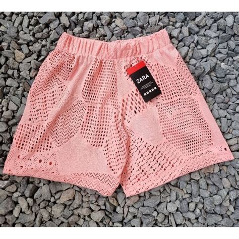 Bikini Cover Up Shorts For Ladies Lace See Through Shorts Shopee