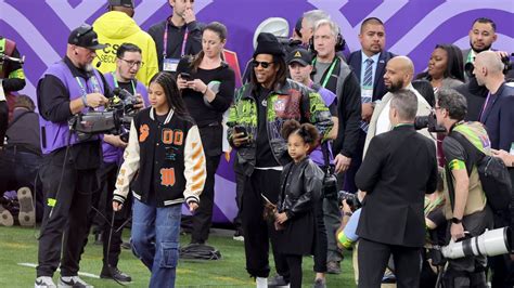 Blue Ivy And Rumi Make Adorable Appearance At Super Bowl
