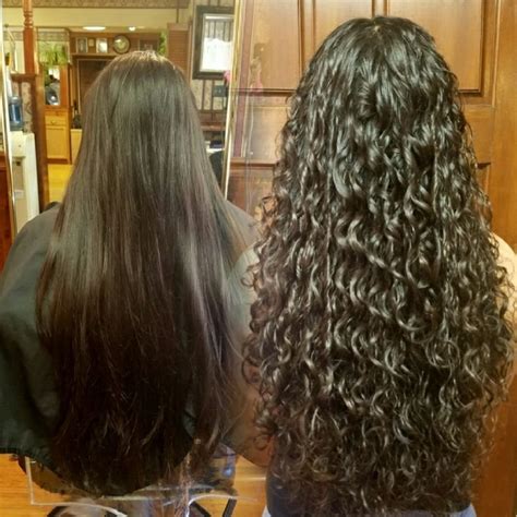 Curly Hair Perm Before And After Totahdesign