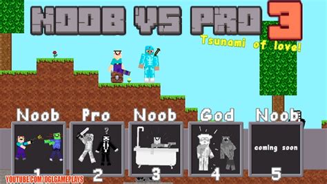 Noob Vs Pro Vs Hacker 3 Tsunami Of Love By Noob Vs Pro Team Gameplay