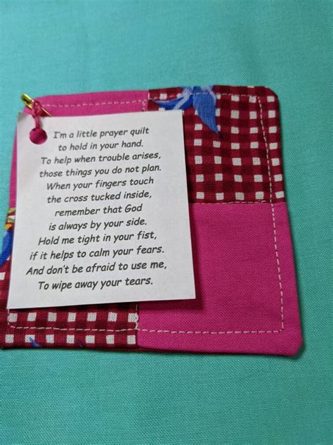 Prayer Quilts Pocket Prayer Squares Ladies And Mens Etsy