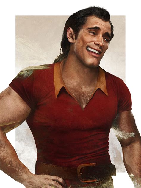Gaston See How 6 Disney Villains Would Look In Real Life Popsugar