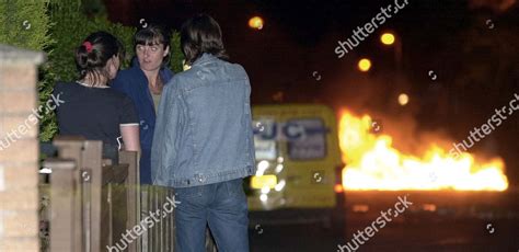 Oldham Race Riots Residents Alt Lane Editorial Stock Photo Stock