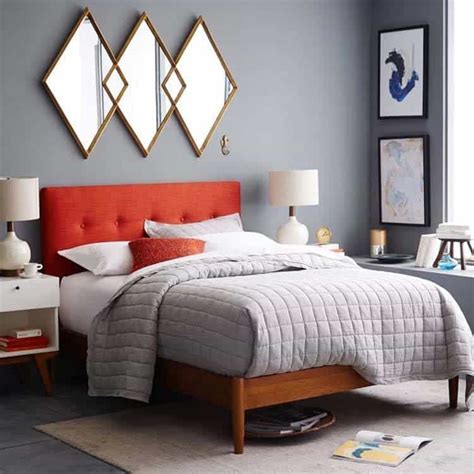 Bring it home with the adelynn geometric throw. 35 Wonderfully stylish mid-century modern bedrooms
