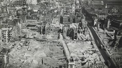 Haunting Images Of Ww2 Londons Archive Of Destruction Bbc News