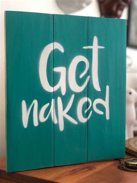 Quadro Get Naked Item De Decora O Nunca Usado Enjoei