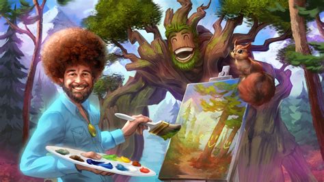 Happy accidents, betrayal, and greed introduces audiences to ross's larger story. Painting Legend Bob Ross Joins The Gods Of SMITE - Impulse Gamer