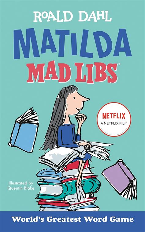 Matilda Mad Libs Worlds Greatest Word Game Dahl Roald Macchiarola