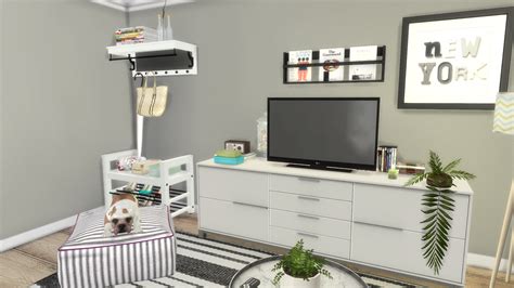 Sims 4 Ikea Room Kitchen Livingroom Download Cc